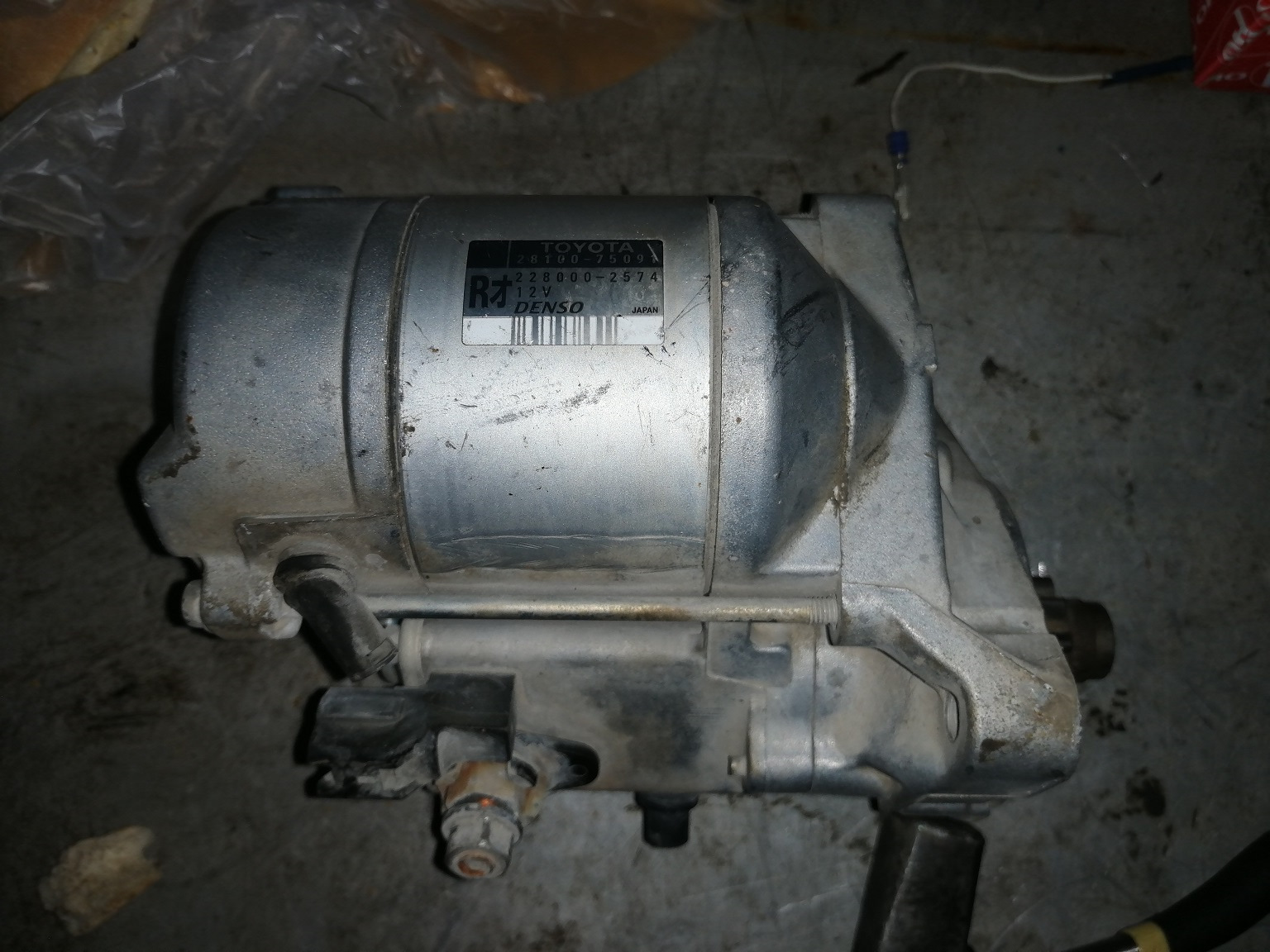 стартер тойота прадо 120