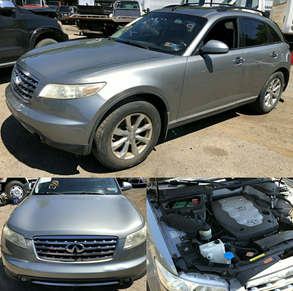 Infiniti Fx35 2007г разобран на запчасти — Автозапчасти со склада на DRIVE2
