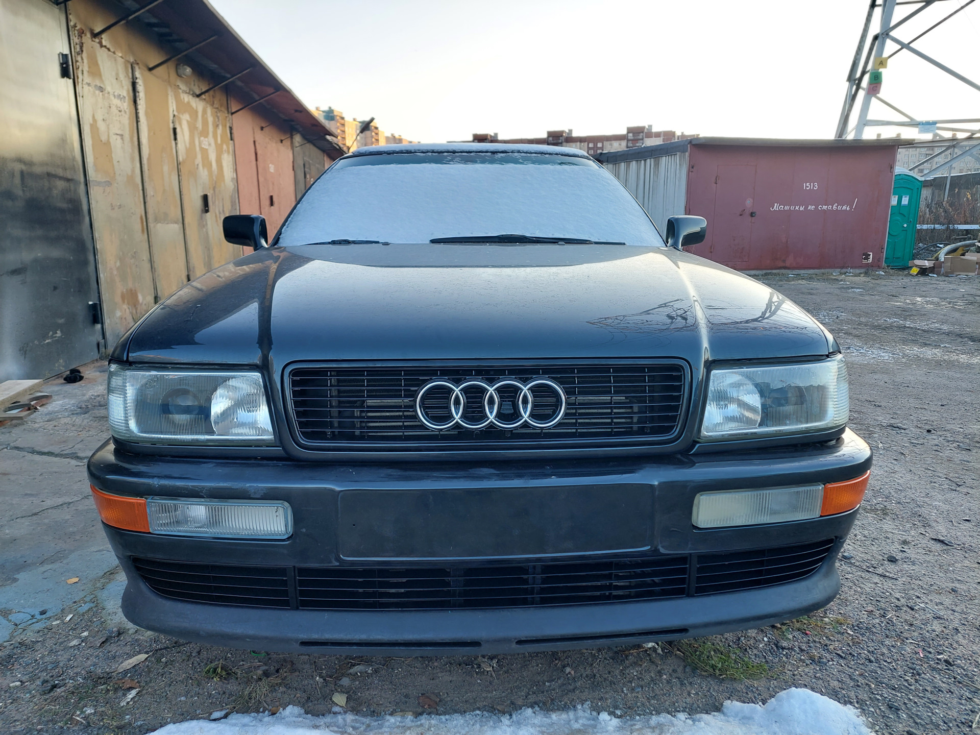 Paint it black. ч.5.2 Капот и всякие мелочи… — Audi Coupe (89,8B), 1,8 л,  1992 года | кузовной ремонт | DRIVE2