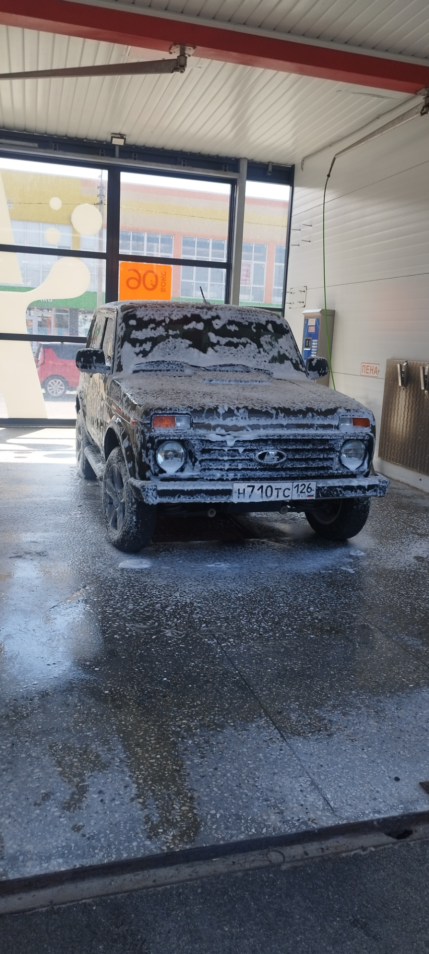 Помыл машинку — Lada 4x4 3D