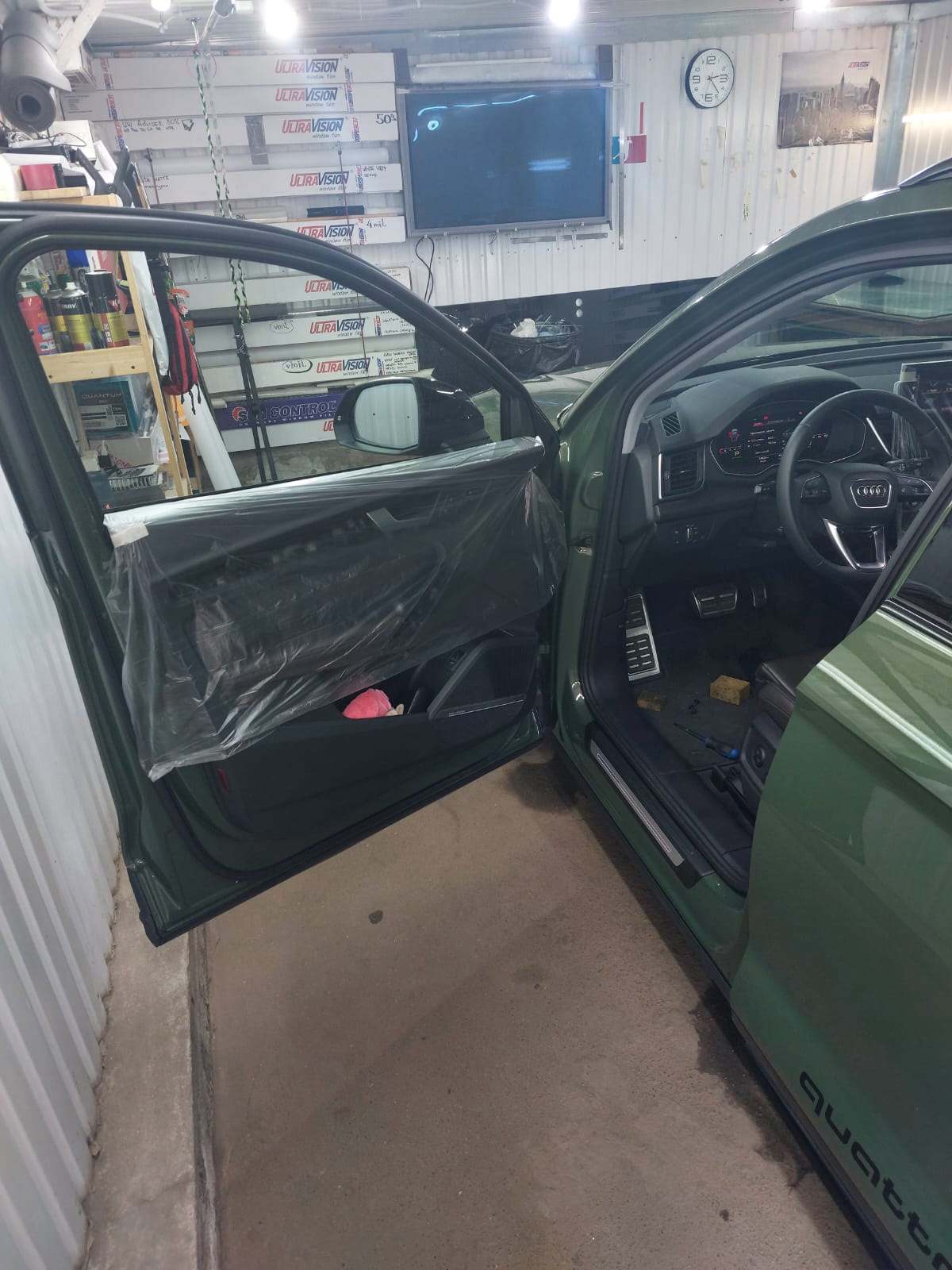 Атермальная плёнка на стёкла Ultravision Aquamarine — Audi Q5 Sportback ...