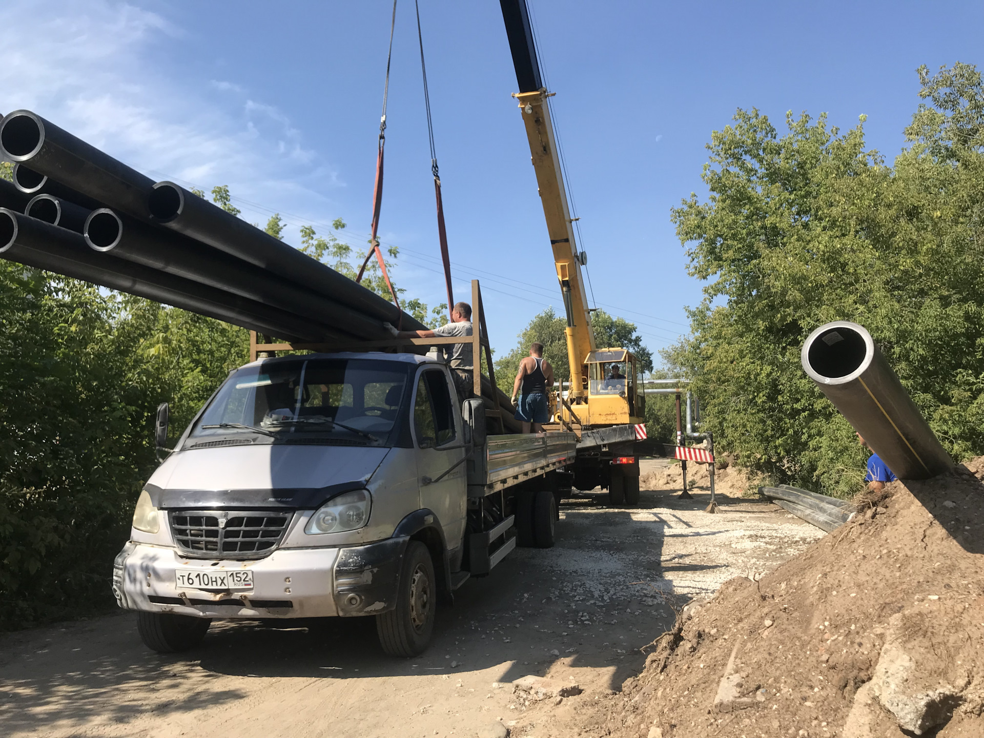 Немного с работы — ГАЗ Валдай, 4,7 л., 2005 года | просто так | DRIVE2