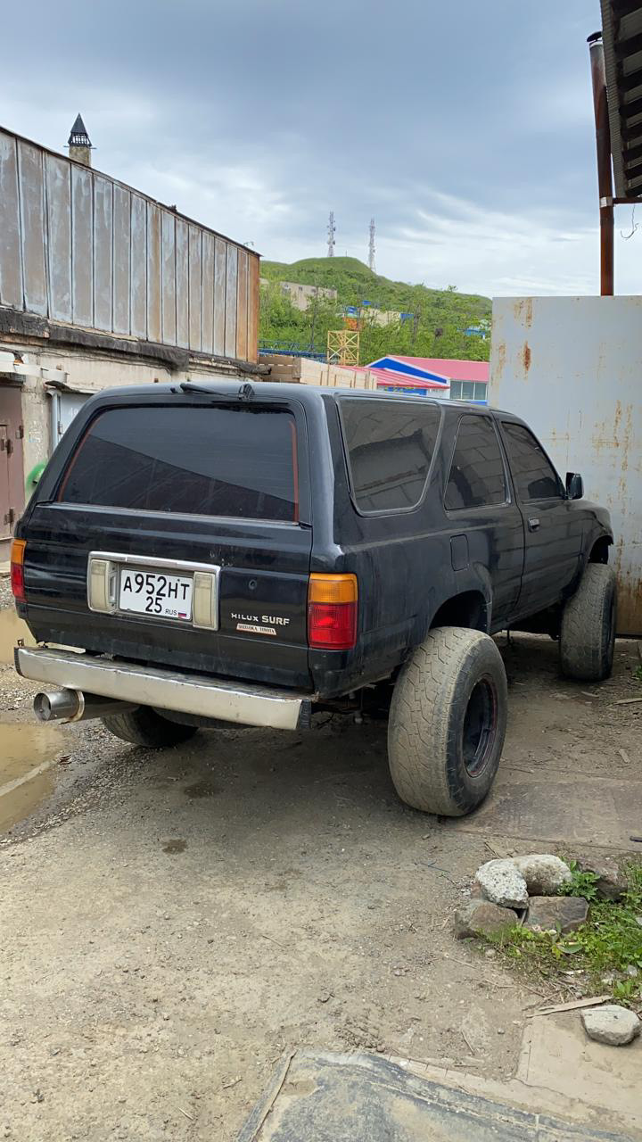 Мы наконец-то выехали 😁 — Toyota Hilux Surf (2G), 2,4 л, 1994 года |  тюнинг | DRIVE2