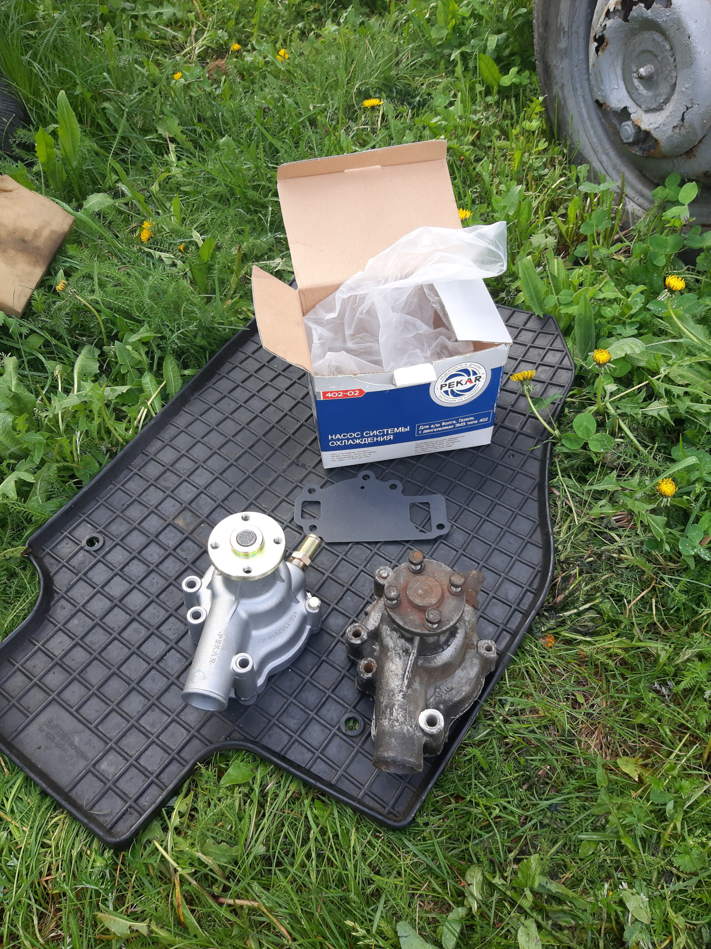 4️⃣ Установка двигателя, первый выезд — ГАЗ Газель, 2,5 л., 1998 года ...