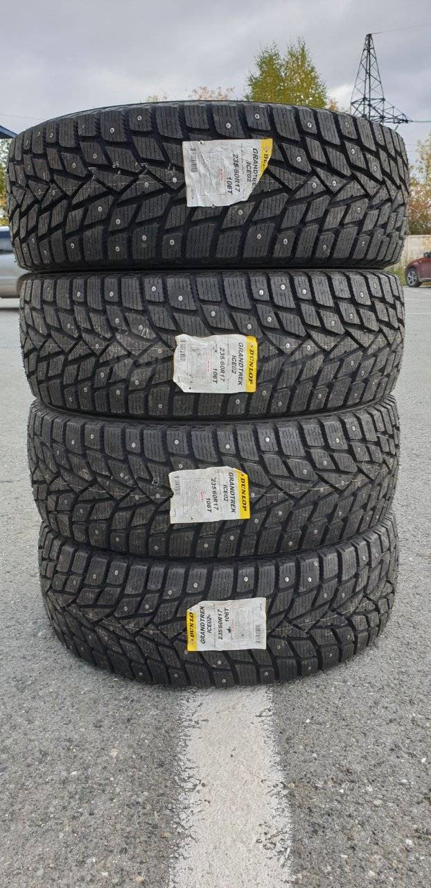 Dunlop Grandtrek Ice02 235/60 R17 106T — Mercedes-Benz GLK-Class (X204 ...