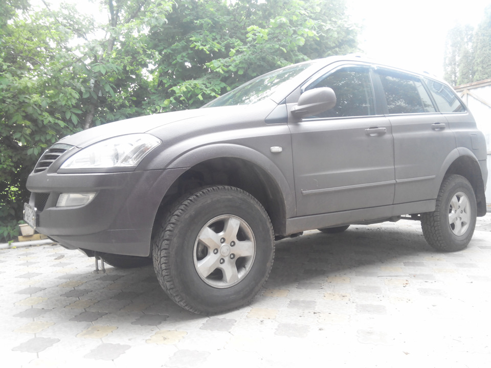 Подрос на 4 см — SsangYong Kyron, 2,3 л, 2011 года | тюнинг | DRIVE2