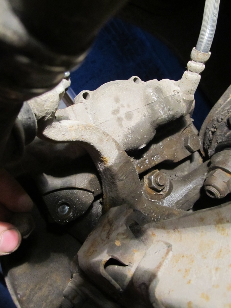 Снятие суппорта: выполнено 3%((( — Lada 21043, 1,6 л, 1999 года ...