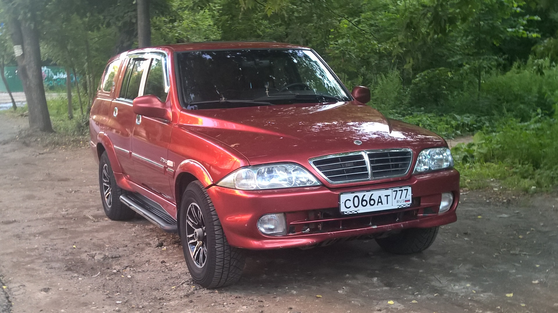 SsangYong Musso Sports 2.9 дизельный 2003 | Red Moon на DRIVE2