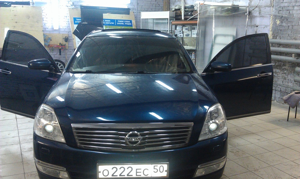поработали с винилом — Nissan Teana (J31), 3,5 л, 2006 года | стайлинг ...