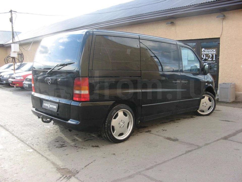 Vito диски. Мерседес Вито 638. Mercedes Vito 638 r18. Mercedes Vito w638 черный. AMG Mercedes Vito w638.