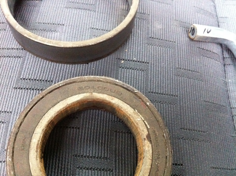 Замена ролика ГУР: перепрессовка подшипника. — Suzuki Jimny, 1,3 л ...