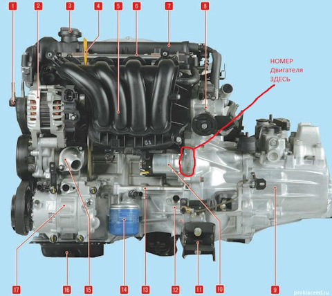Двигатель Киа Сид - купить мотор Kia Ceed, цены на б/у ДВС в каталоге Zapchat