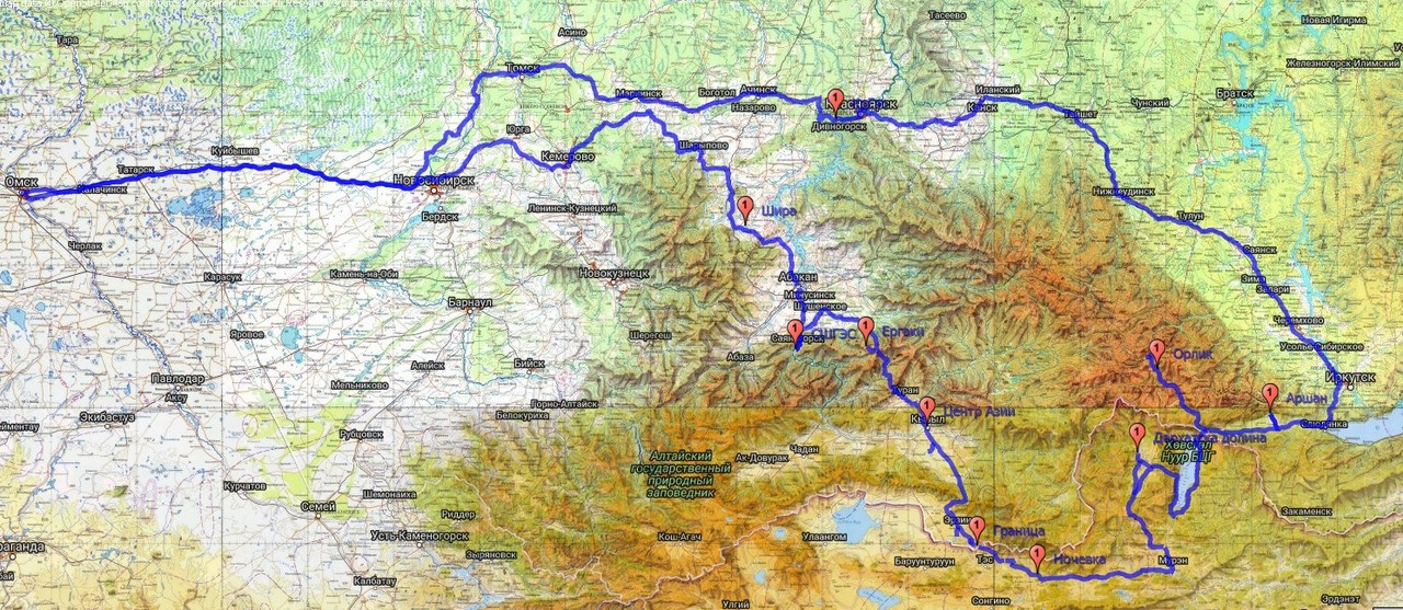 Дорога на аршан из иркутска карта на машине расстояние