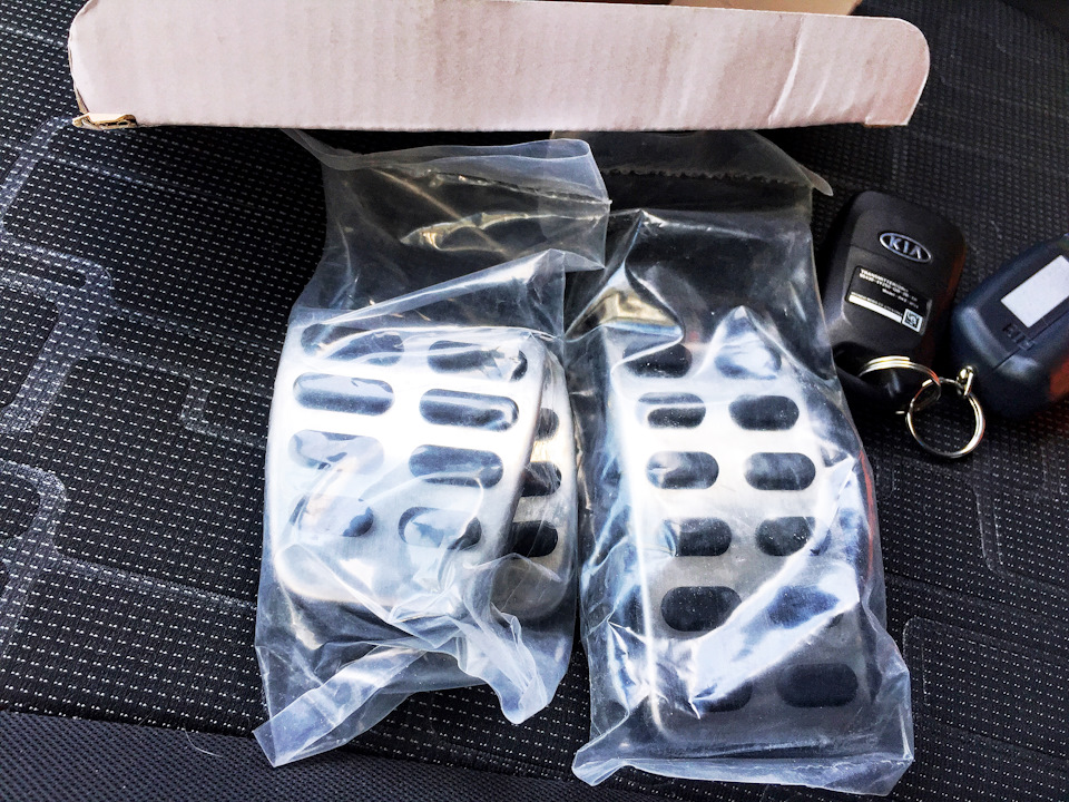 Накладки на педали. Ремонт волговского сигнала — KIA Rio (3G), 1,6 л ...