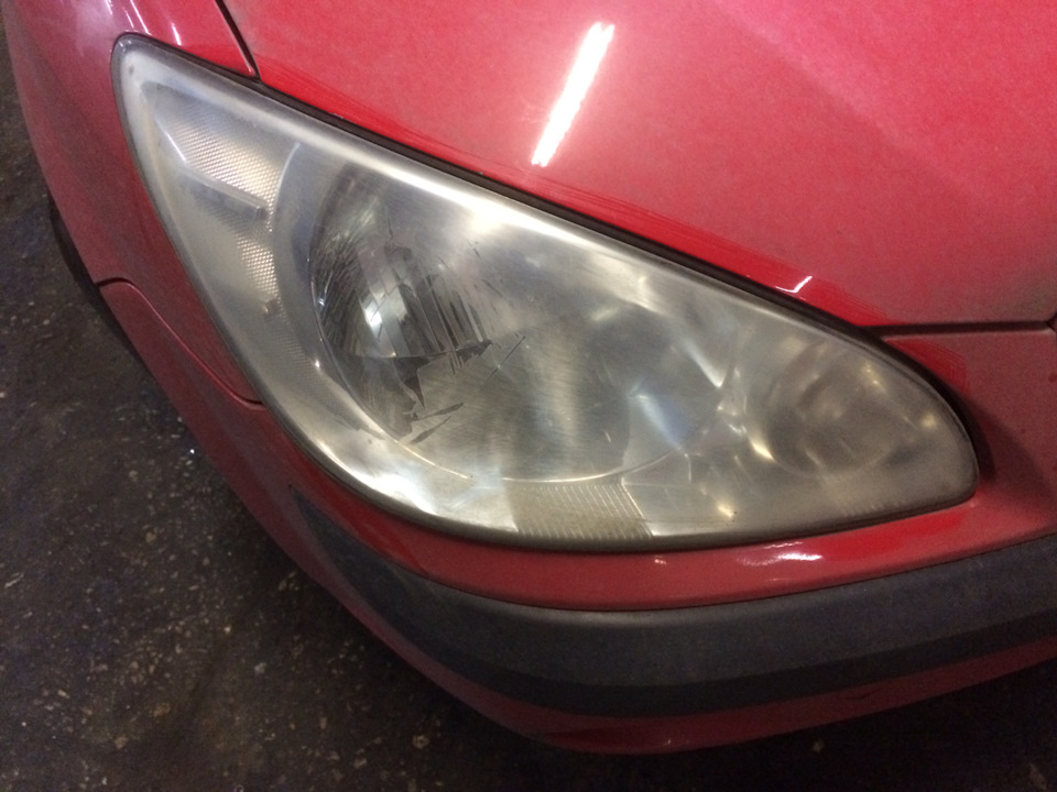 Полировка и бронирование фар — Hyundai Getz, 1,6 л, 2005 года | своими ...