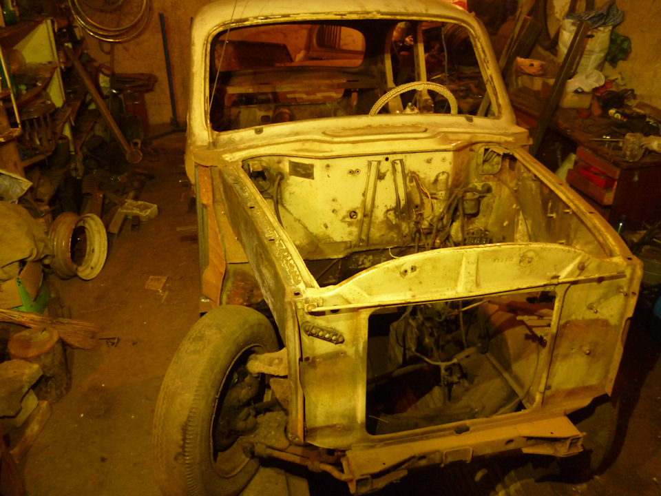 На своем месте — Москвич 407, 1,4 л, 1959 года | тюнинг | DRIVE2