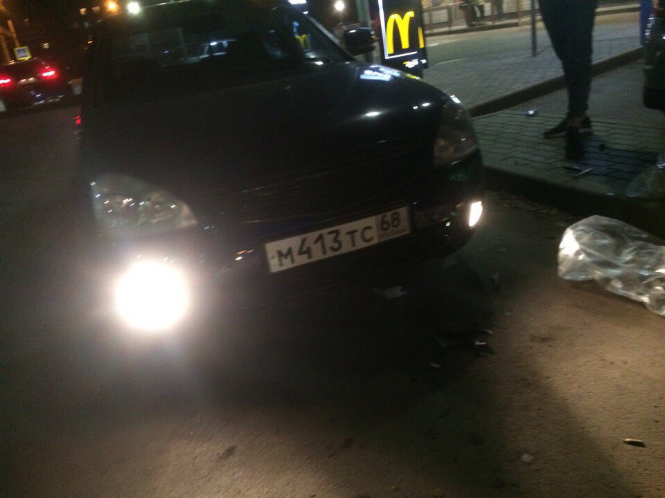 Новый бампер — Lada Приора седан, 1,6 л, 2011 года | кузовной ремонт ...