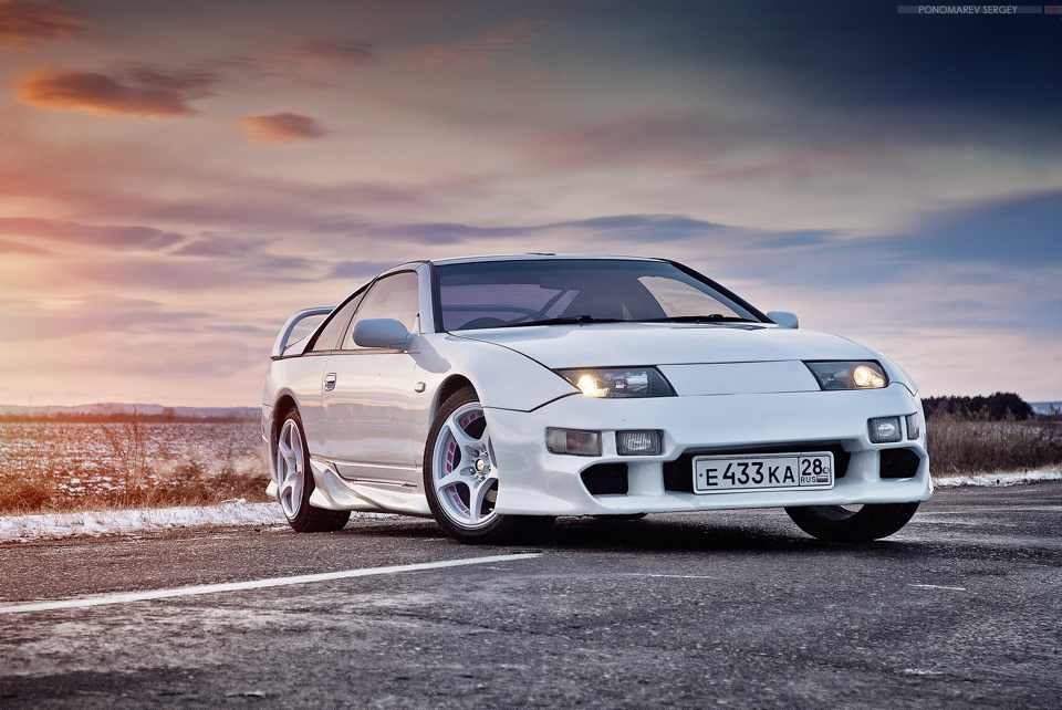 Nissan 300zx в дрифте