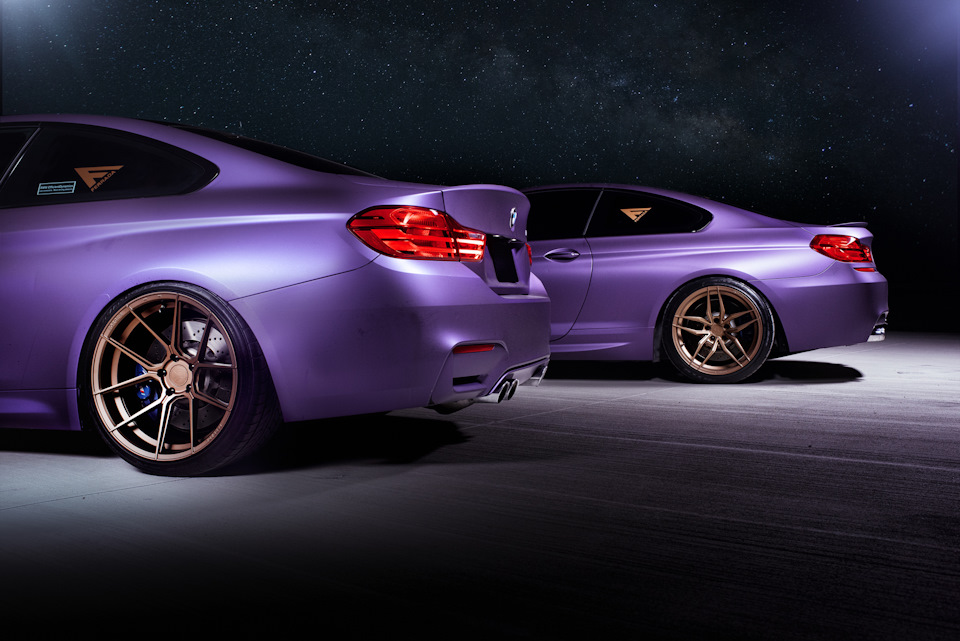 BMW f82 m4 Matte Purple