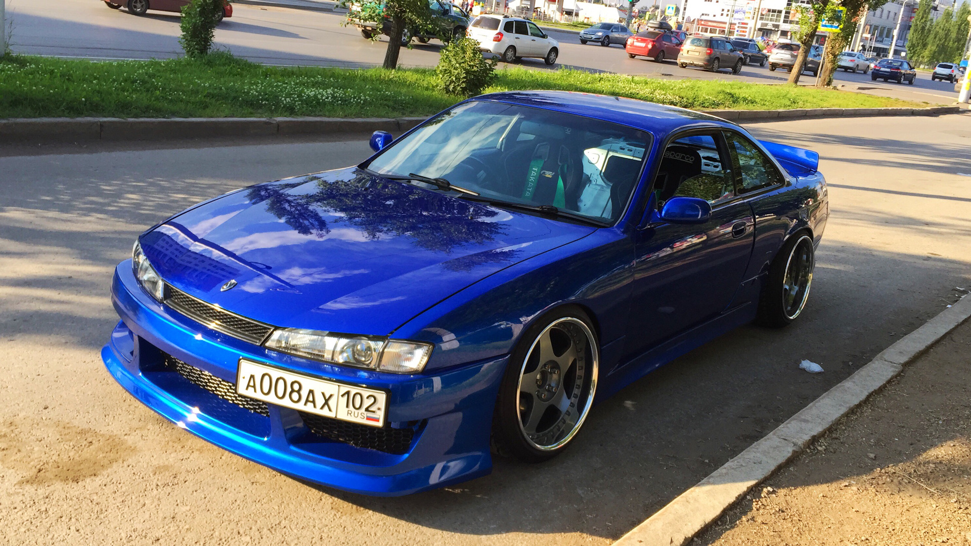 Nissan Silvia s14 Black Monster