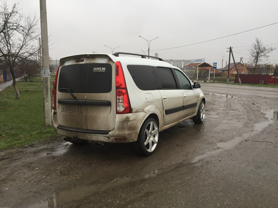 Мой способ снижать давление в колесах. ))) — Lada Ларгус, 1,6 л, 2014 ...