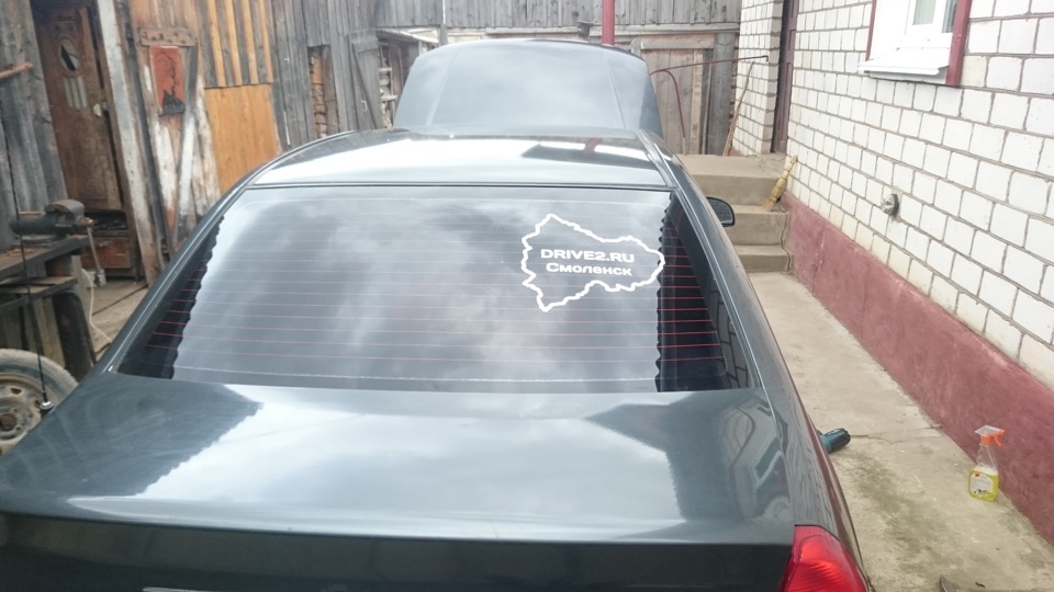 Наклейки драйва, наконец таки наклеил — Hyundai Accent (2G), 1,5 л ...