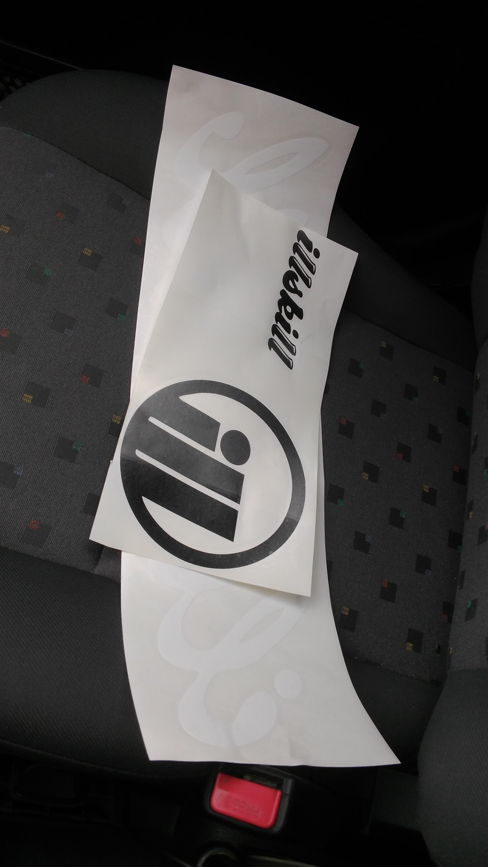 наклейки. — Hyundai Getz, 1,3 л, 2005 года | аксессуары | DRIVE2