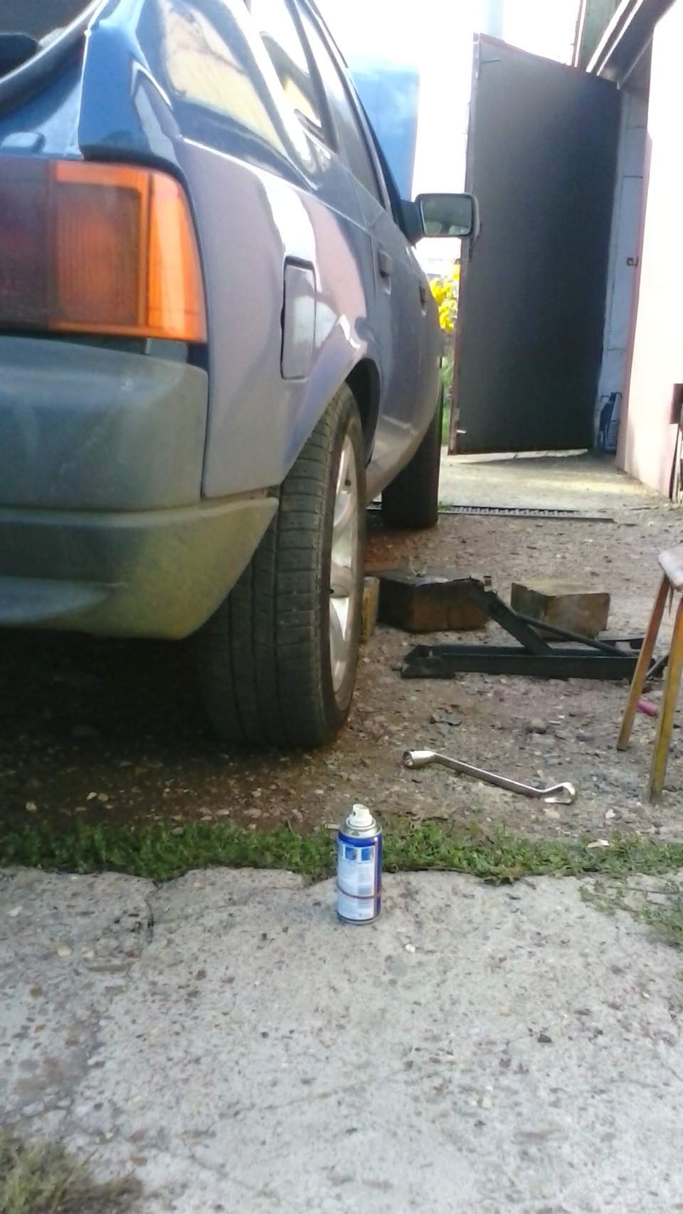 развал на задних колесах — Москвич Святогор, 2 л, 1999 года | тюнинг ...