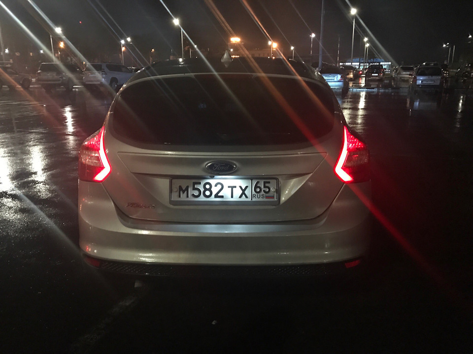 Новые диодные стоп сигналы. — Ford Focus Hatchback III, 1,6 л, 2012 ...