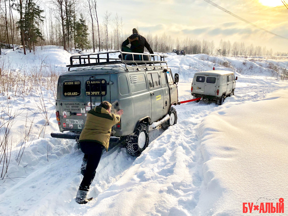 Особенности вождения уаз буханка зимой