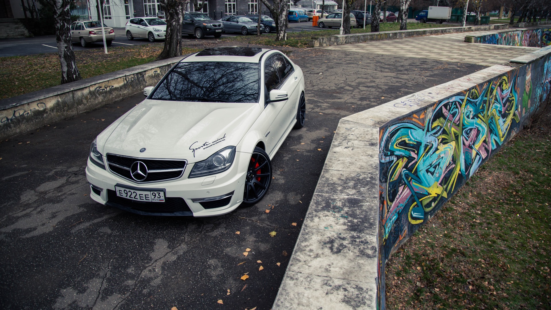 Mercedes-Benz C 63 AMG (W204) 6.2 бензиновый 2012 | Гонка на DRIVE2