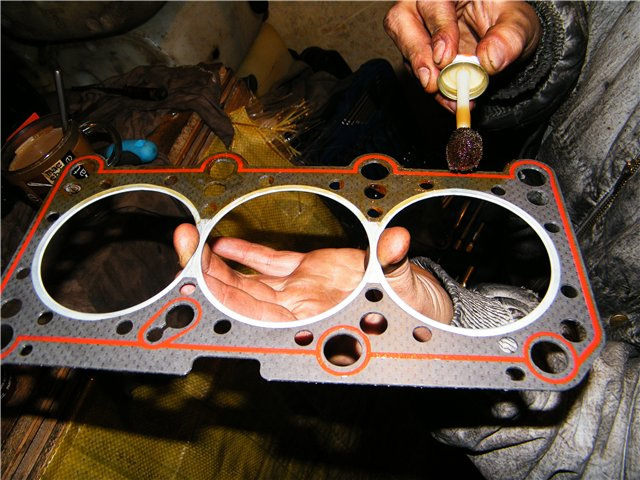 Замена прокладки ГБЦ на Audi 100 C4 2,8 V6, часть 8 — Audi 100 Avant ...