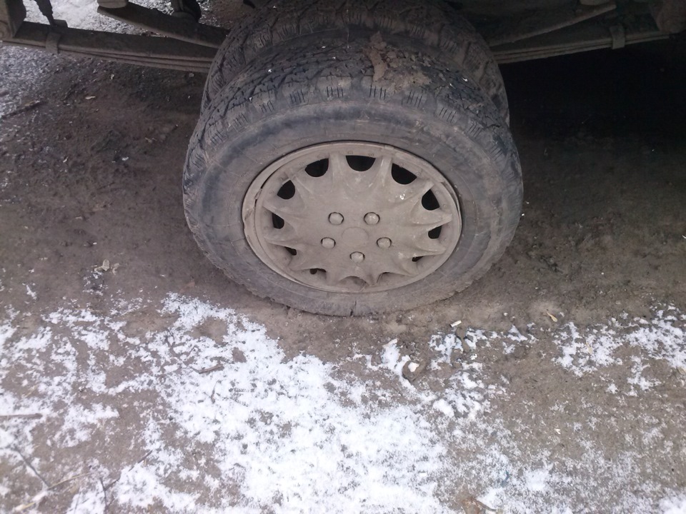 Резина. Личное впечатление (не реклама) — ГАЗ Газель, 2,3 л, 2004 года ...