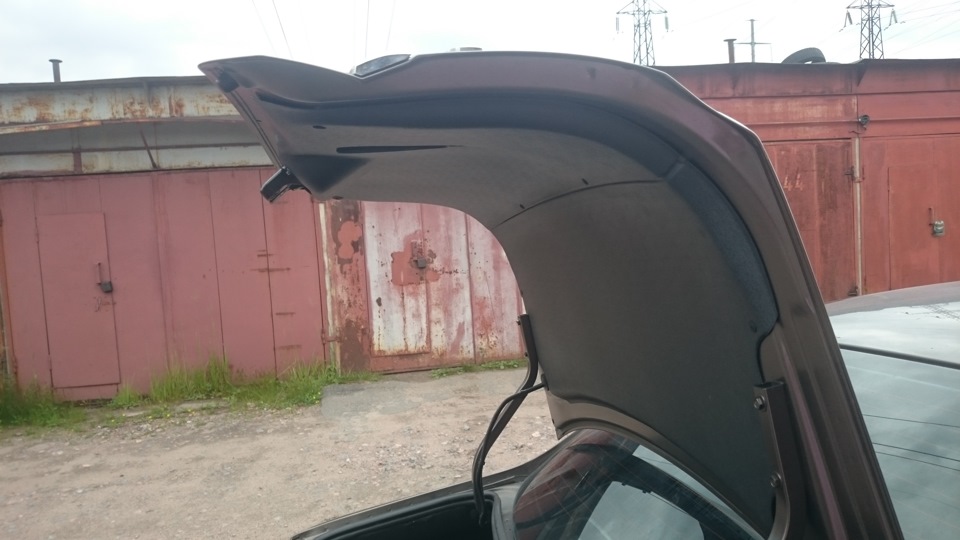 Обшивка багажника на On-Do Финал - Datsun on-Do, 1,6 л, 2014 года аксессуары DRI
