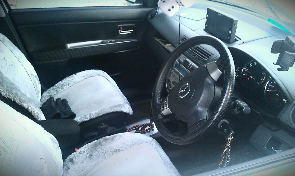 Немного фото салона — Mazda Demio (2G), 1,5 л, 2007 года | фотография ...
