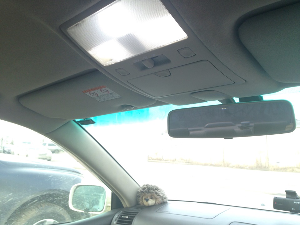 Замена ламп в салонных светильниках на диоды — Toyota Brevis, 2,5 л ...