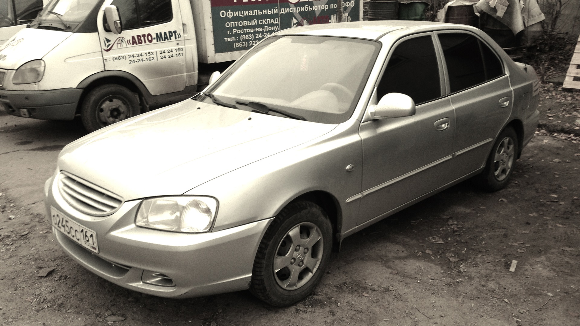 Hyundai Accent (2G) 1.5 бензиновый 2007 | на Южном стиле! на DRIVE2