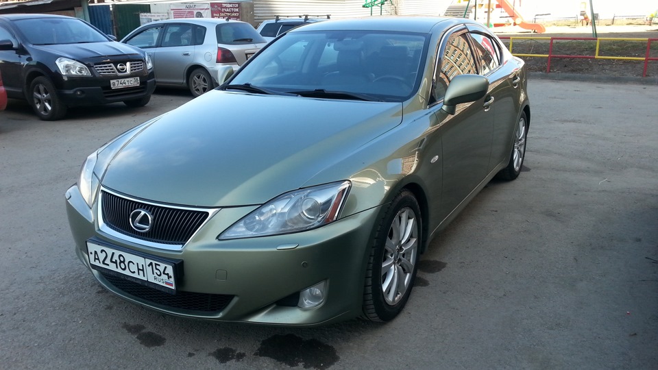 Диоды в габаритах — Lexus IS II, 2,5 л, 2007 года | стайлинг | DRIVE2