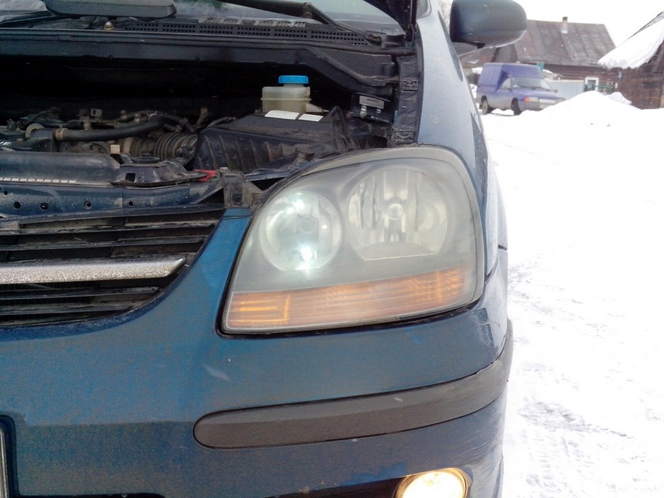 "Габариты" — Nissan Almera Tino, 1,8 л., 2001 года | электроника | DRIVE2