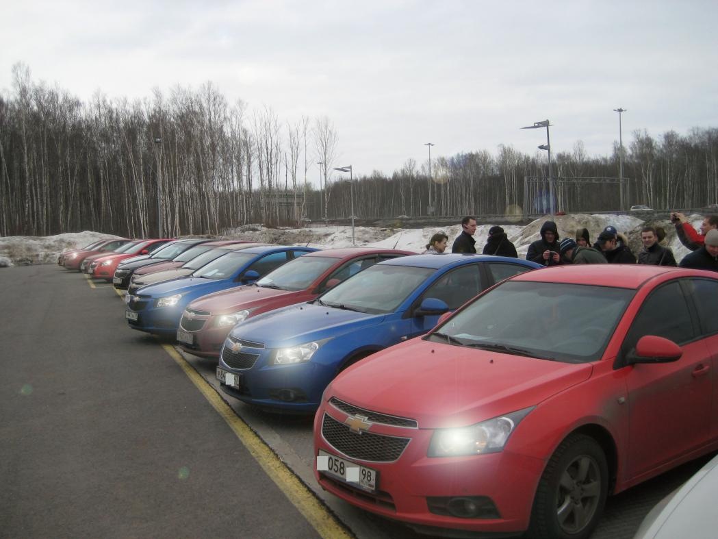 Встреча Chevrolet Cruze Club в Спб (Кудрово) — DRIVE2