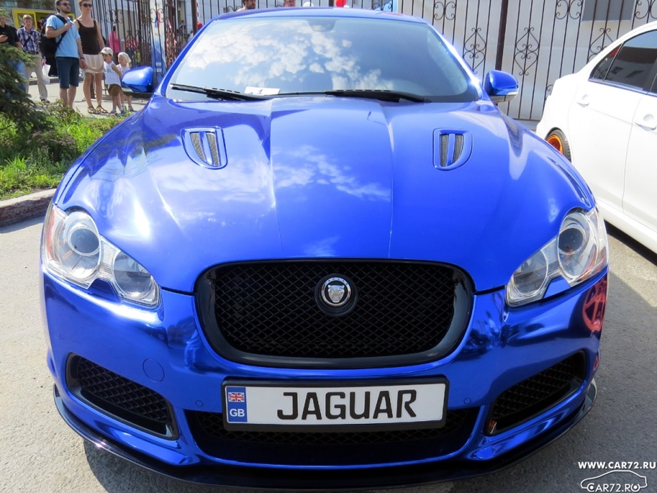 Jaguar XF on Formula Tyumen 2014 — Jaguar XF (1G), 3 л, 2010 года встреча DRIVE2