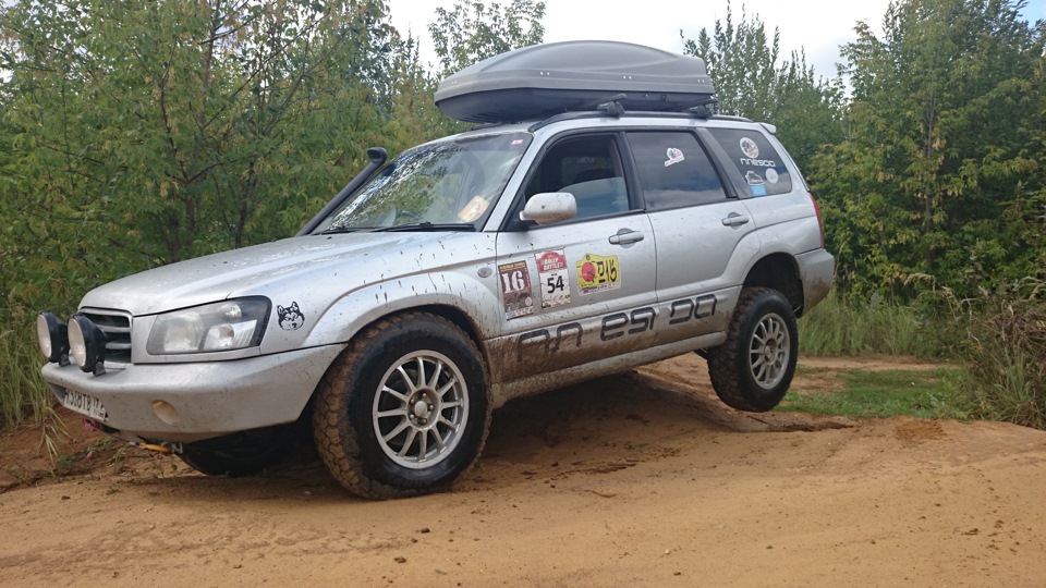 Диагоналка и работа подвески — Subaru Forester (SG)