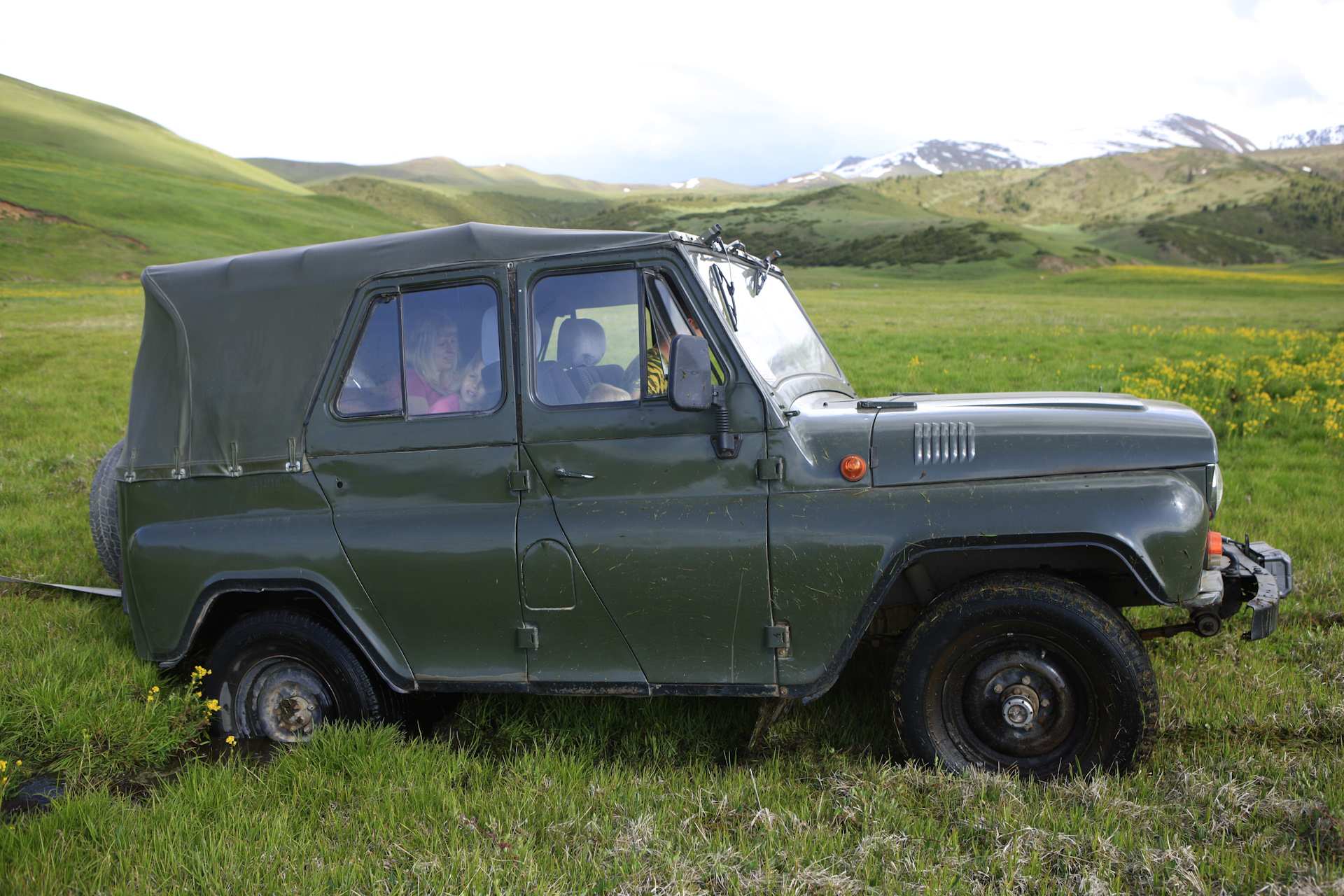 Уаз 3309. UAZ 31512 вождения.