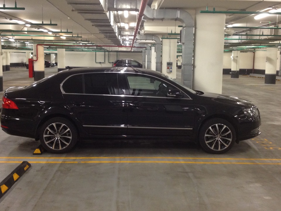 Поменял диски и резину — Skoda Superb Mk2, 1,8 л, 2013 года | колёсные ...