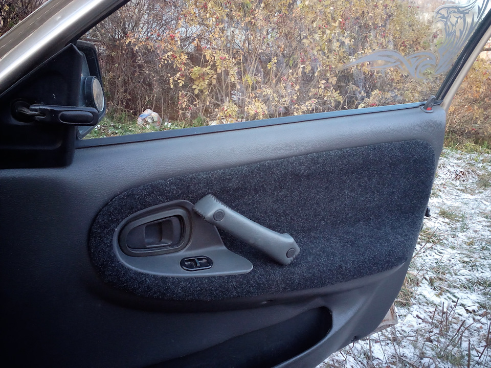 Обтяжка дверей карпетом — DRIVE2