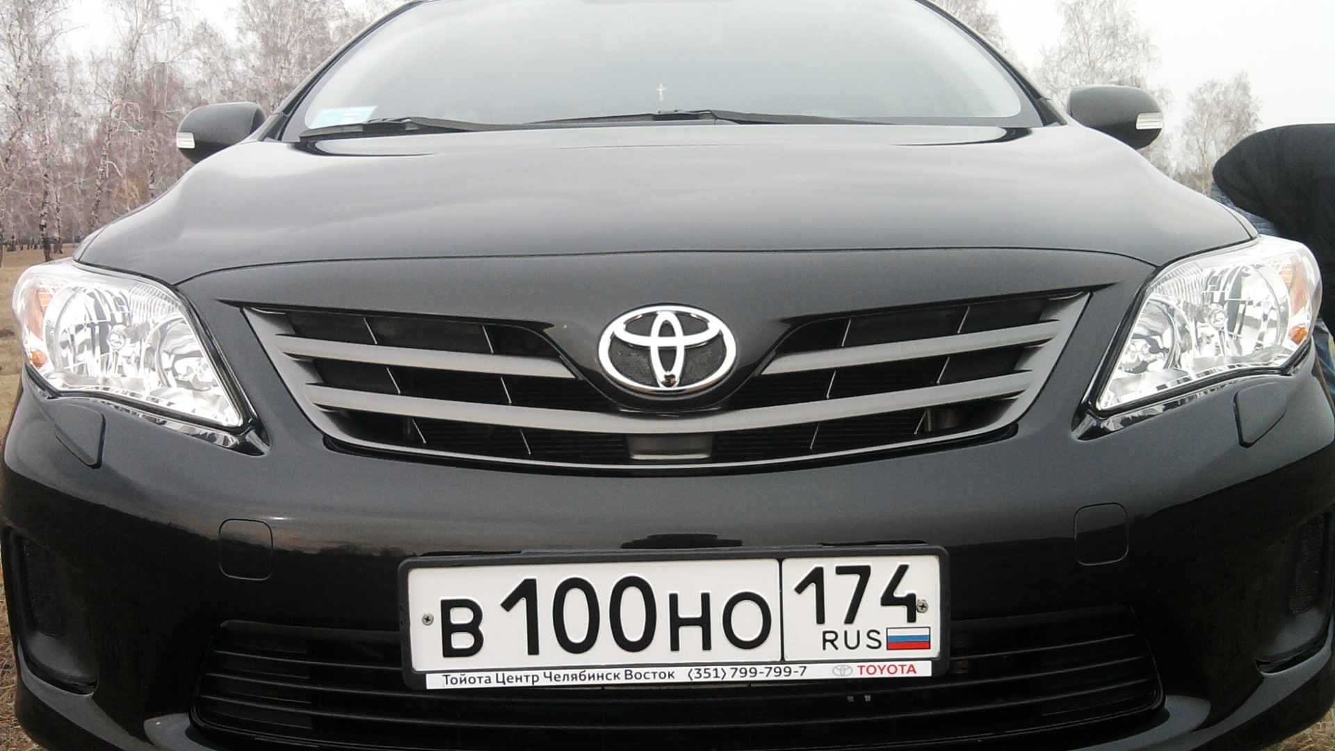 Toyota Corolla (140/150) 1.6 бензиновый 2011 | черная сотка на DRIVE2