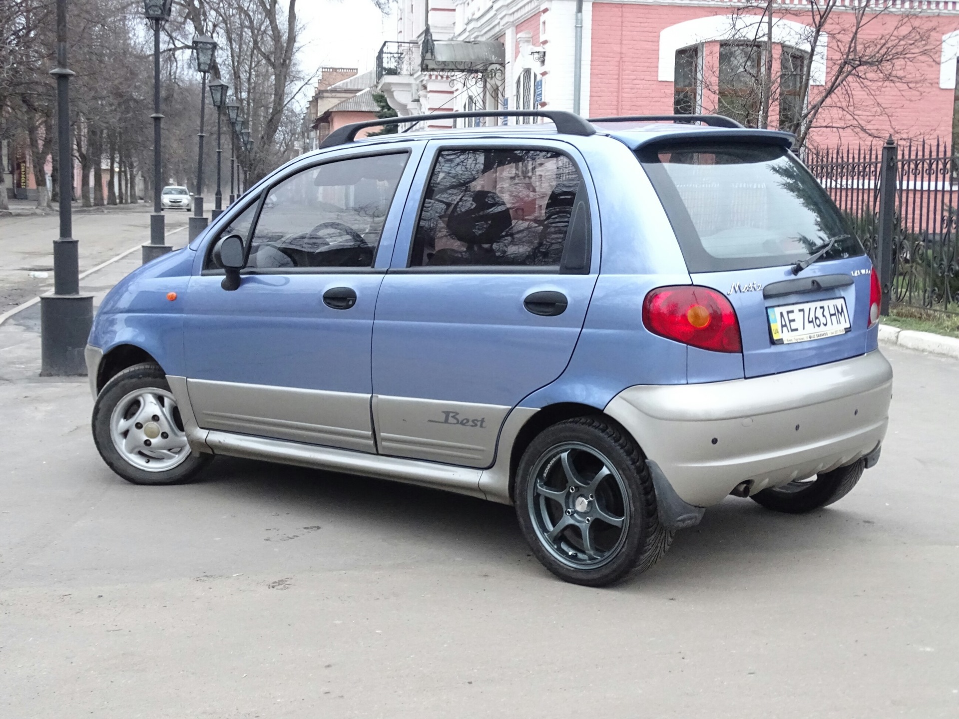 Daewoo Matiz на КРУТЫХ дисках