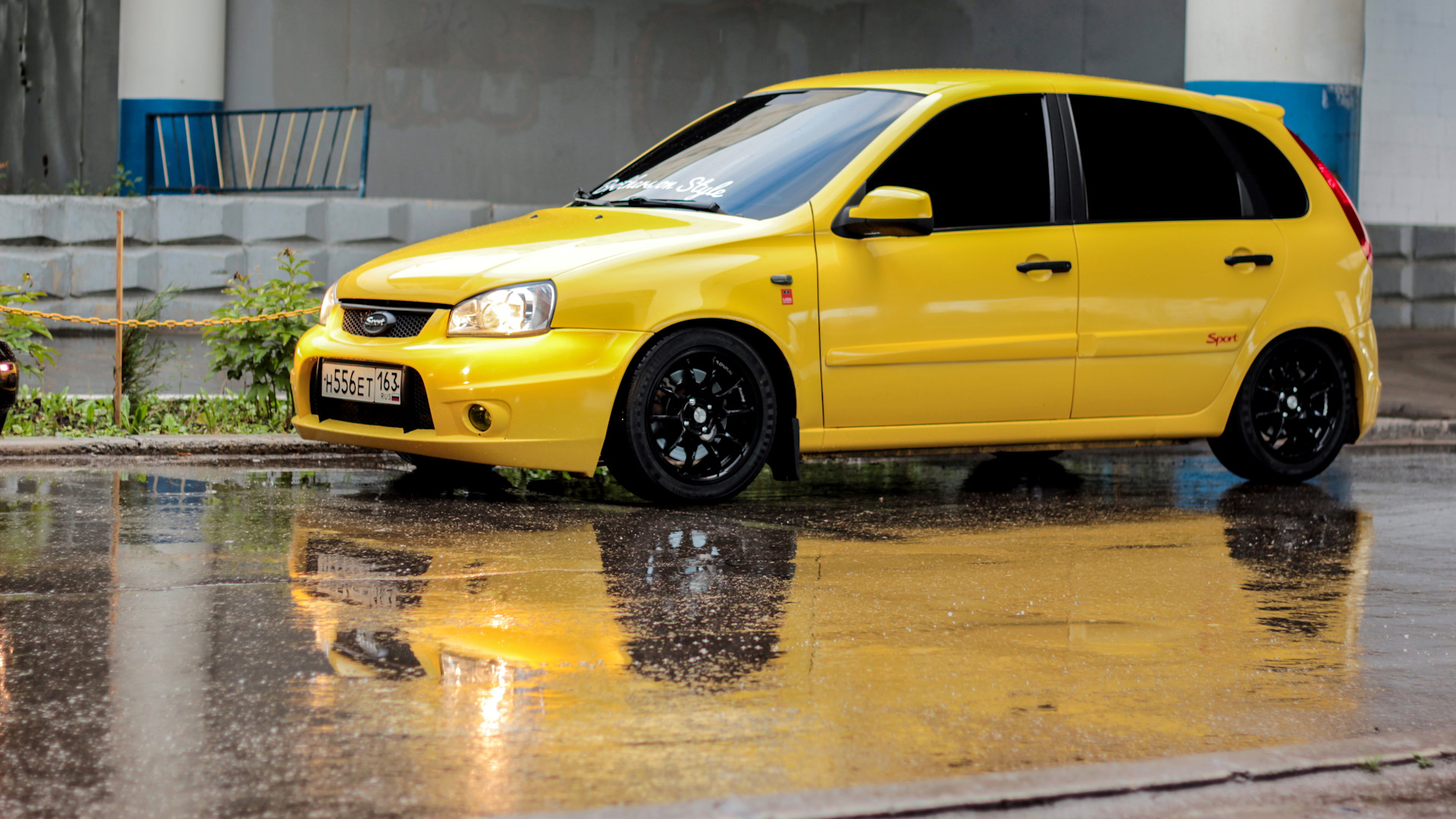 Lada Kalina Sport Р¶С‘Р»С‚С‹Р№