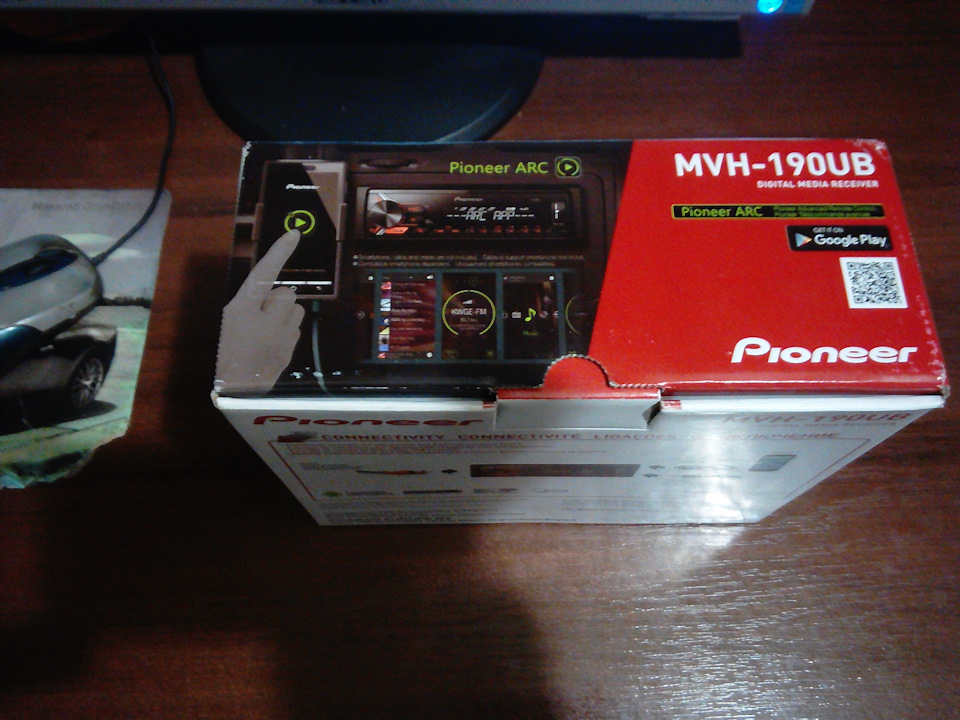 Новая магнитола Pioneer MVH-190UB — Ford Escort Mk3, 1,3 л, 1985 года ...