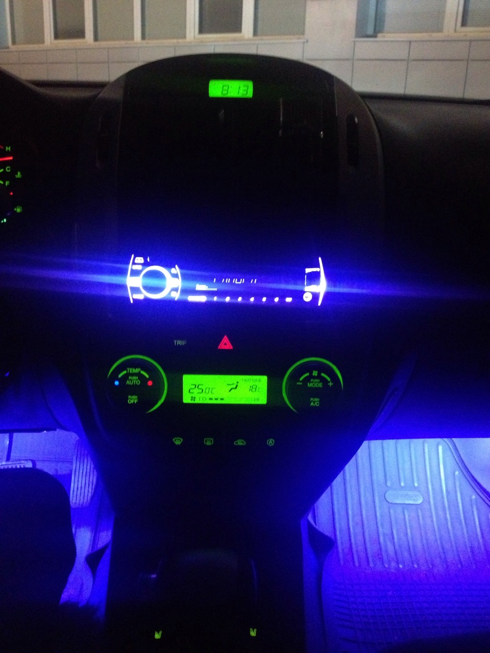 Установил диодную подсветку — KIA Cerato (1G), 1,6 л, 2007 года ...